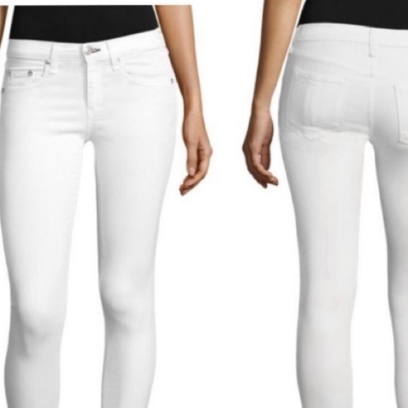 rag & bone Denim - rag & bone Bright White Skinny Jeans